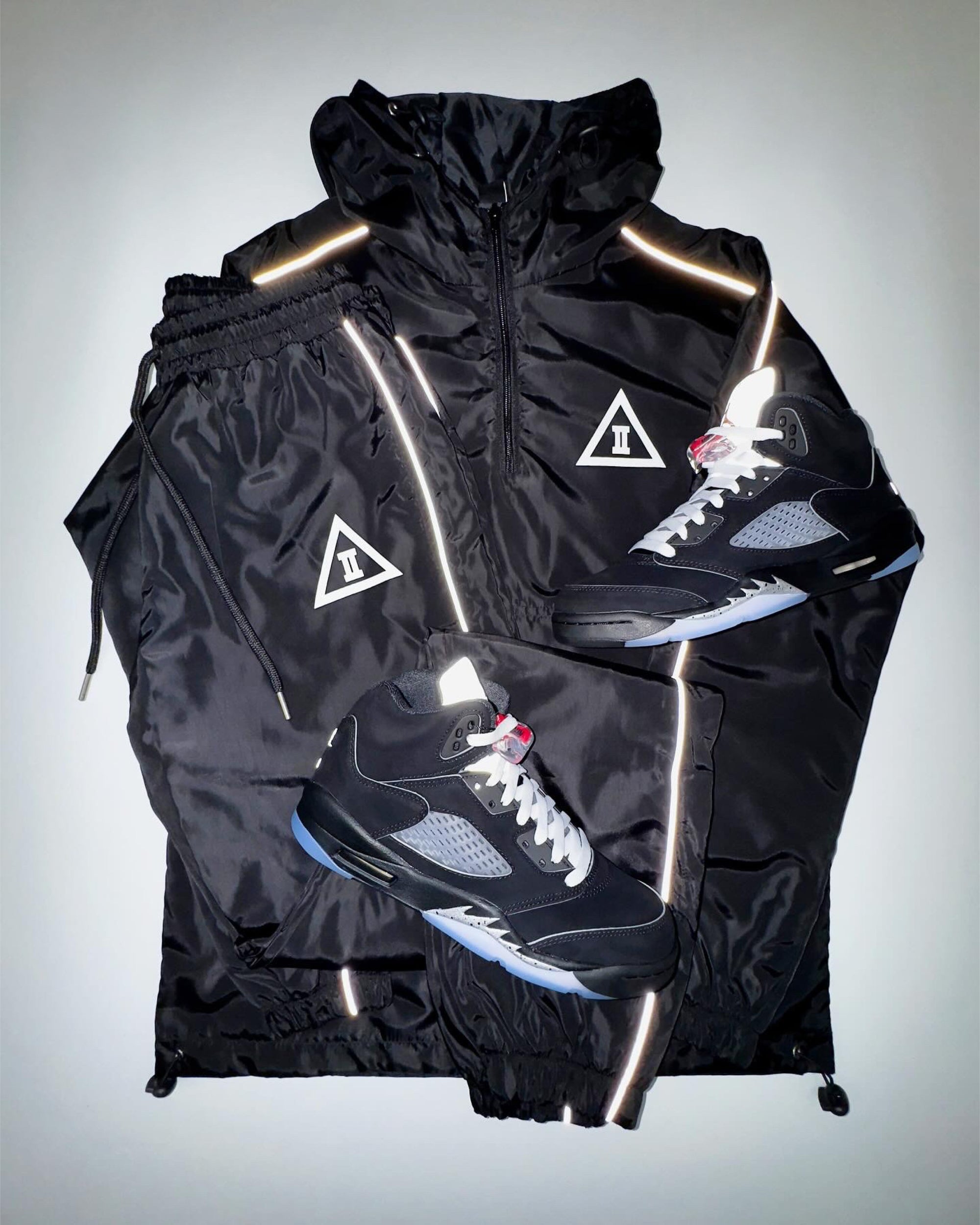 2D "Double Stripe" Track Jacket (3M)